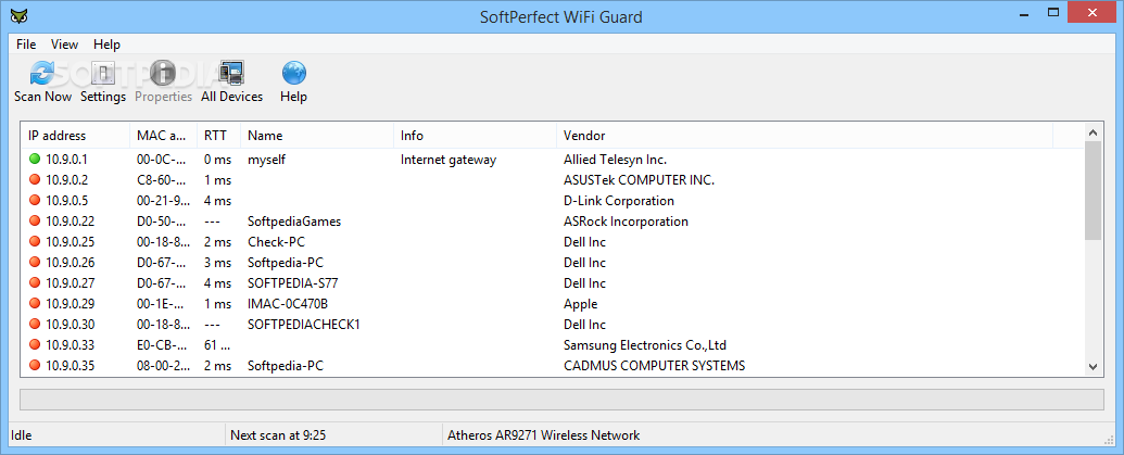 instal the new version for mac SoftPerfect WiFi Guard 2.2.1